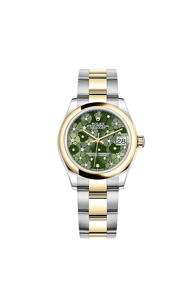 Datejust 31mm, Oystersteel and 18k Yellow Gold and Diamonds, Ref# 278243-0031