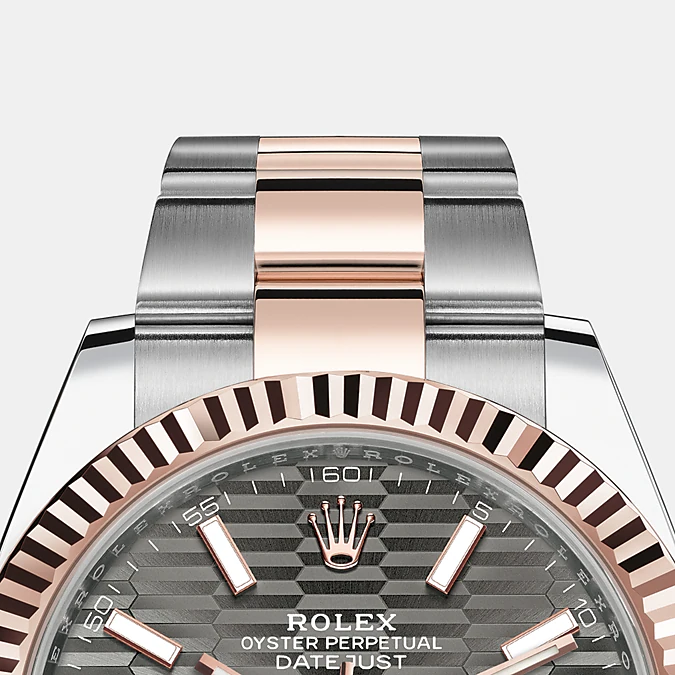 Datejust 41mm, Oystersteel and 18k Everose Gold, Ref# 126331-0019