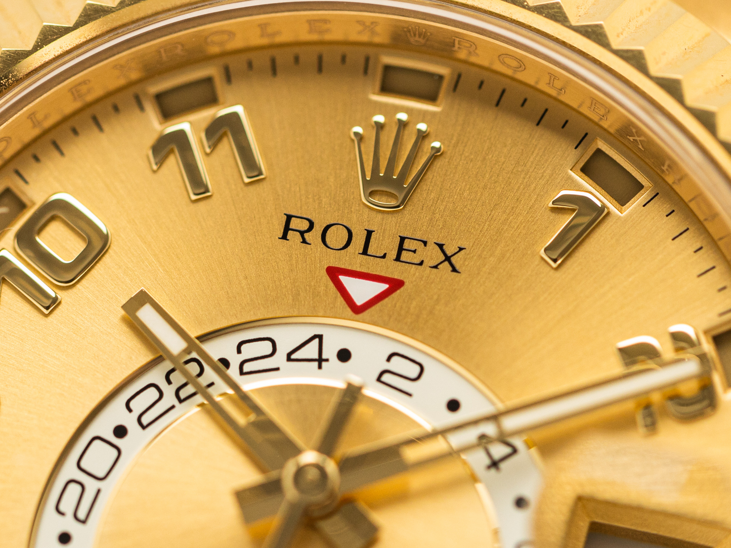 Sky-Dweller 42mm Champagne Dial Yellow Gold