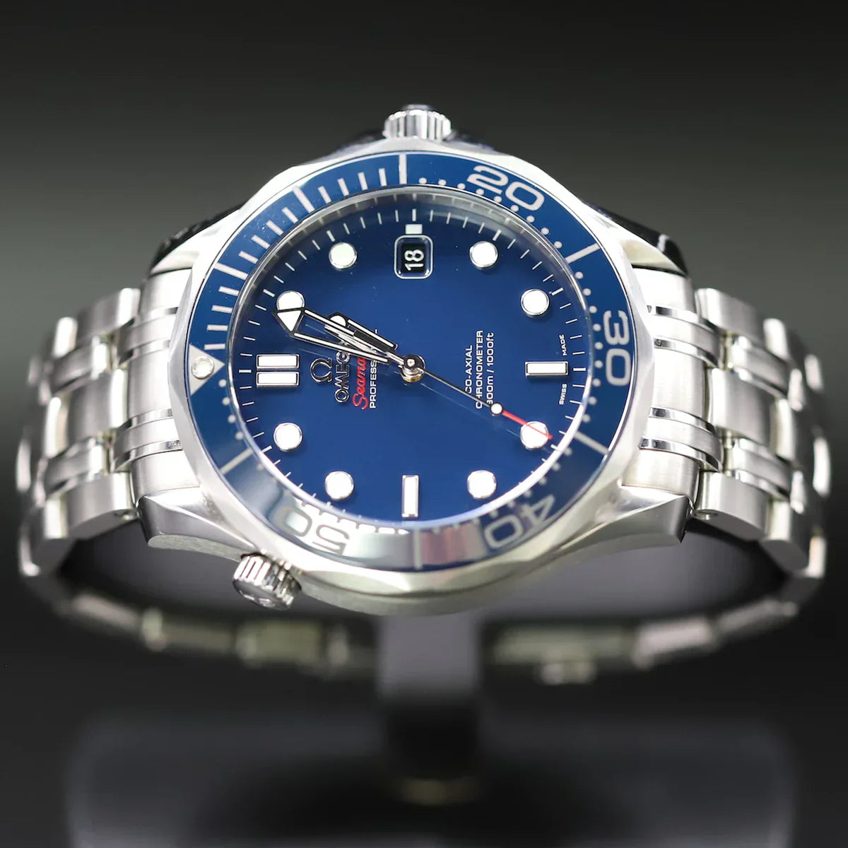 Seamaster Automatic Chronometer Blue Dial Men’s Watch