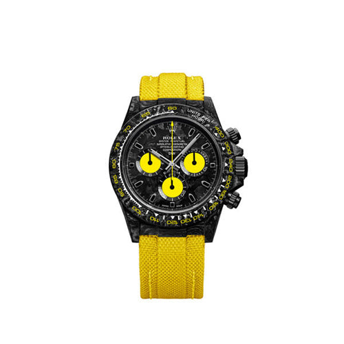Diw Daytona carbon lemon edition 40mm oyster black