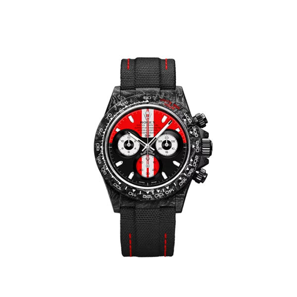 Diw Daytona gt red 40mm oyster black
