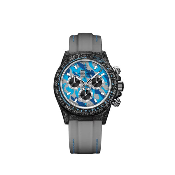 Diw Daytona military blue 40mm oyster black