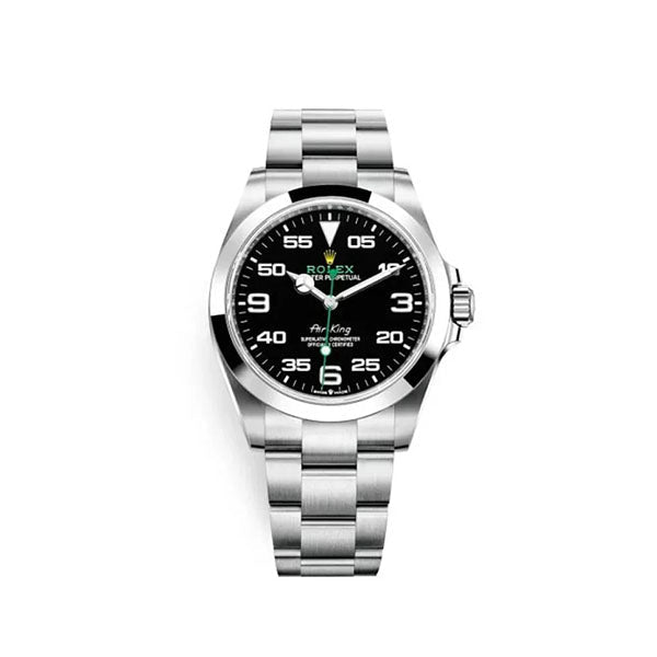 Air-King 126900 Oyster Perpetual Black 40mm Menâ€™s Watch