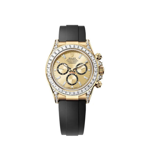 Cosmograph Daytona Oyster, 40 mm, yellow gold and diamondsReference 126538TBR