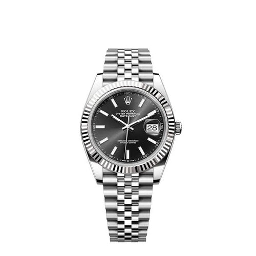 DATEJUST 41 Oyster, 41 mm, Oystersteel and white gold, M126334-0018