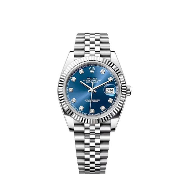 DateJust 41 Oyster, 41 mm, Oystersteel M126334-0016