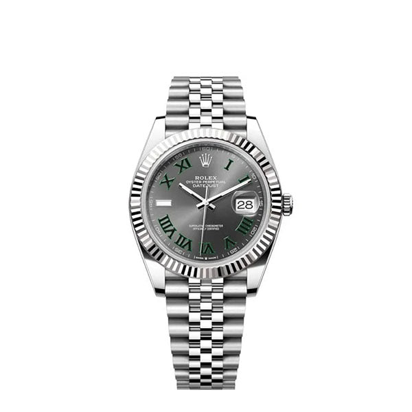 DateJust 41 Oyster, 41 mm, Oystersteel M126334-0022