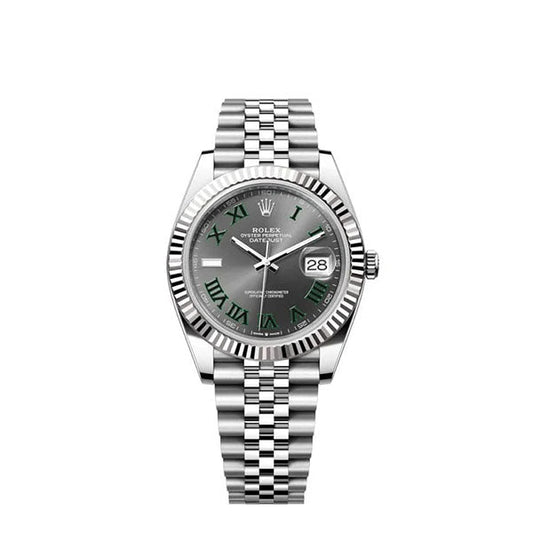 DateJust 41 Oyster, 41 mm, Oystersteel M126334-0022