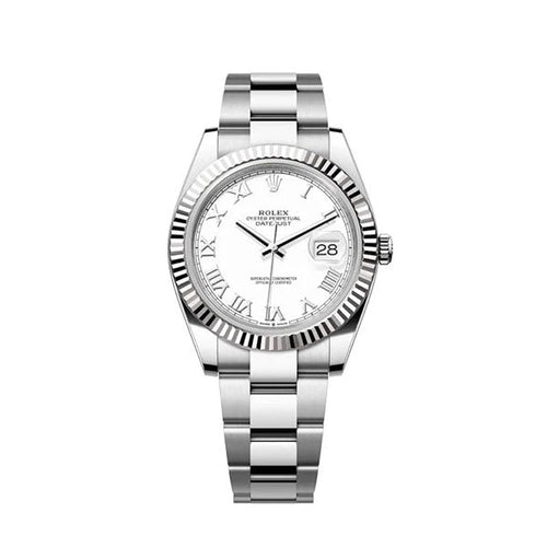 Datejust M126334-0023 Oyster, 41 mm, Oystersteel and white gold