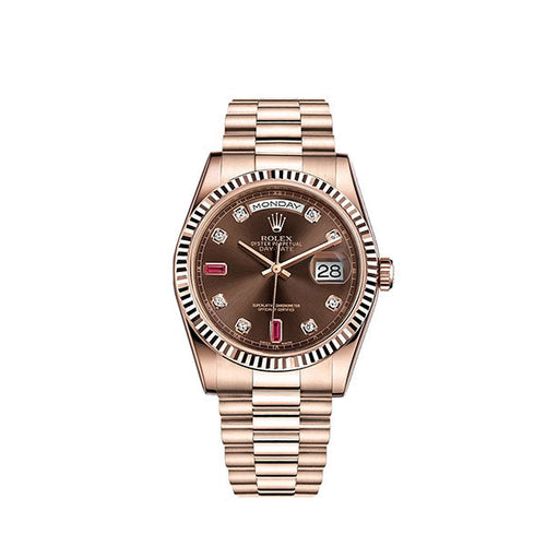 Day-Date 36 Rose Gold Luxury Watch 118235-0093