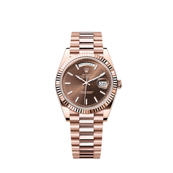 Day-Date 40, 18k Everose Gold, 40mm, Ref# 228235-0053