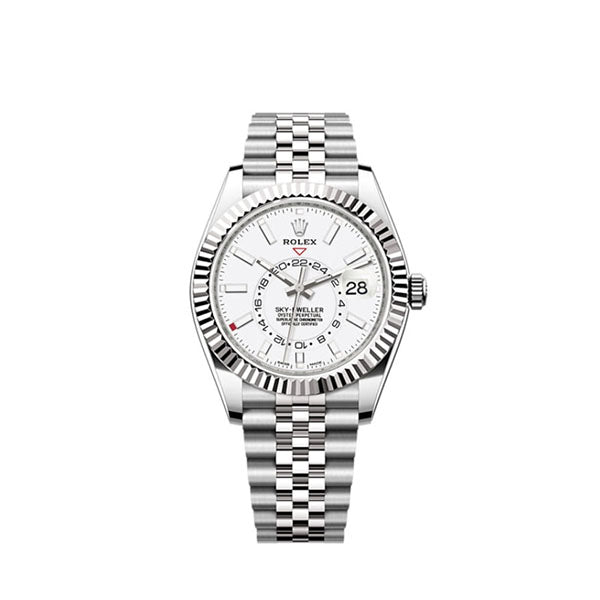 Sky-Dweller 40,8mm, Oystersteel and 18k White Gold, Ref# 326934-0002