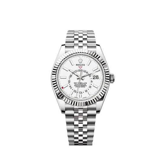 Sky-Dweller 40,8mm, Oystersteel and 18k White Gold, Ref# 326934-0002