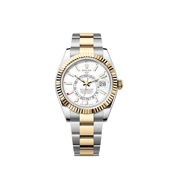 Sky-Dweller, 42mm, Oystersteel and 18k Yellow Gold, Ref# 336933-0005