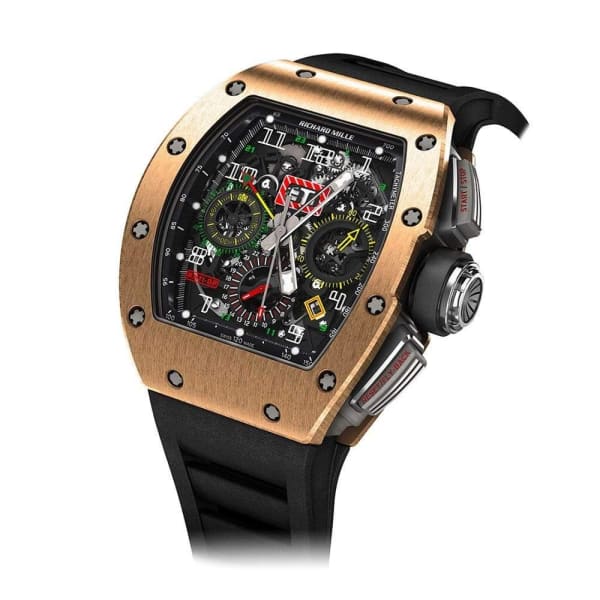 ðŸ”¥ðŸ”¥Best selling specialsðŸ”¥ðŸ”¥-RICHARD MILLE RM 11-02 Automatic Flyback Chronograph Dual Time Zone Rose Gold
