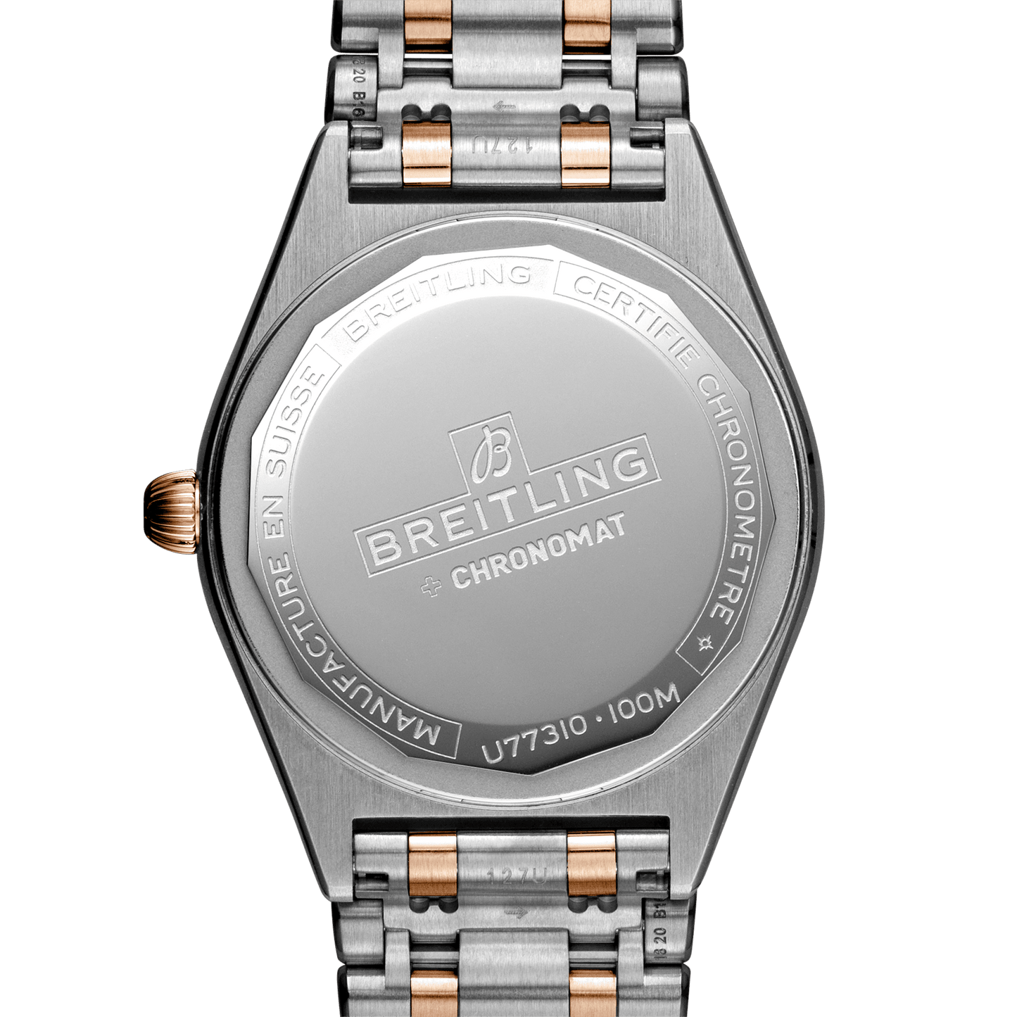 Breitling Chronomat 32, Stainless Steel, 18k Red Gold and 11 Diamonds, Ref# U77310101A2U1, Unworn 2024