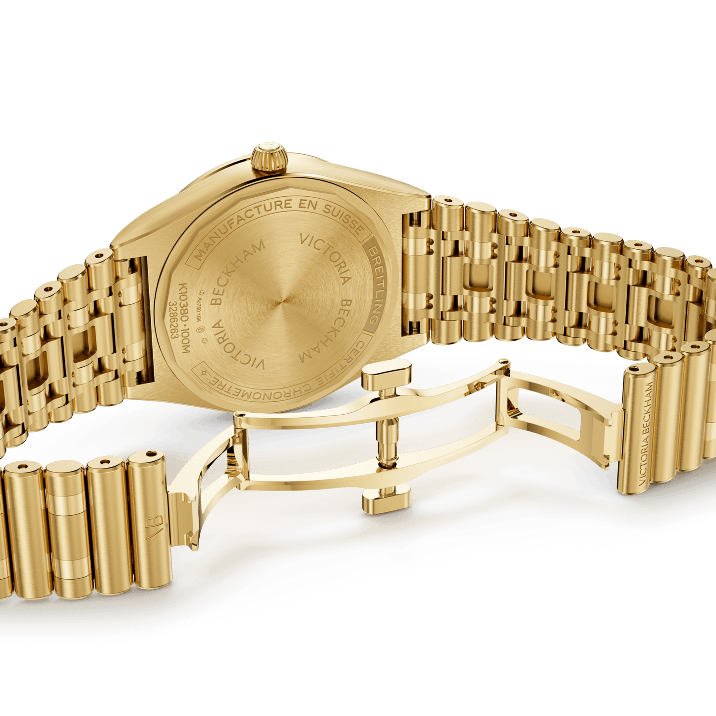 Breitling Chronomat Automatic 36 Victoria Beckham, 18k Yellow Gold, Ref# K103801A1C1K1, Unworn 2024