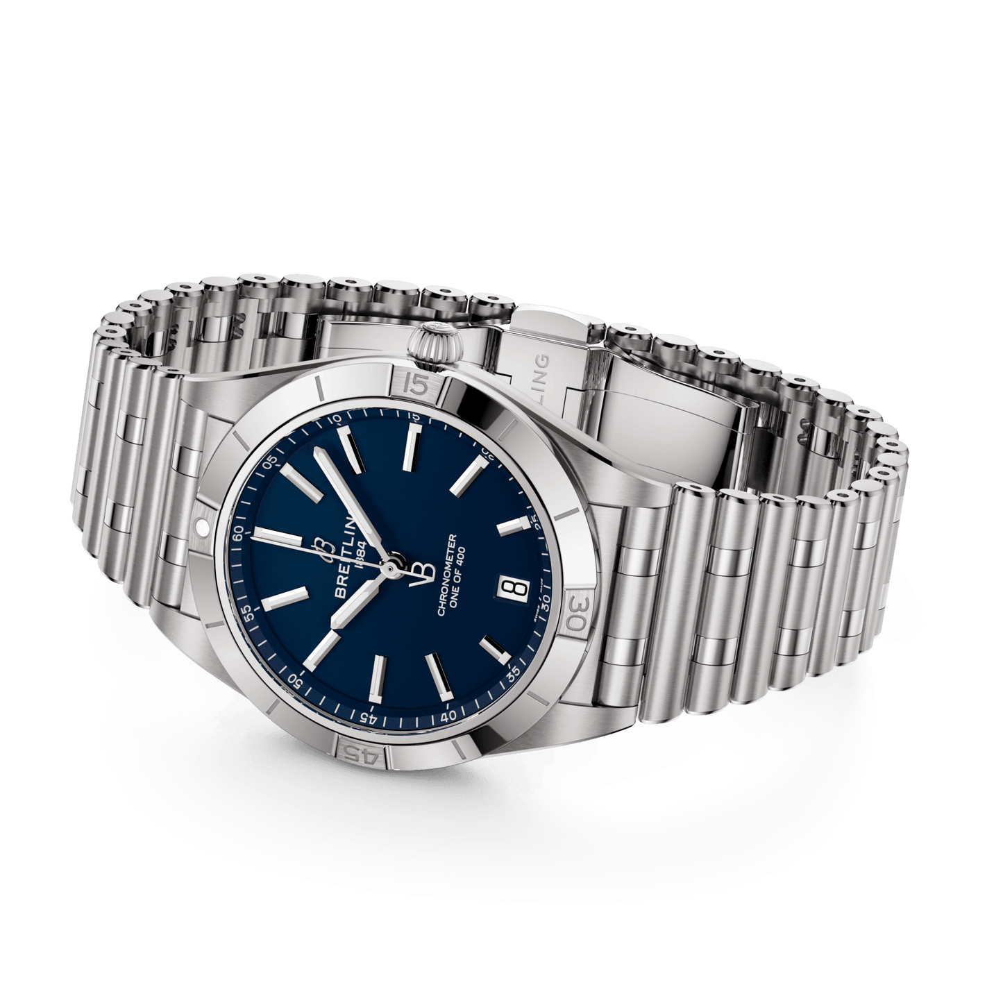Breitling Chronomat Automatic 36 Victoria Beckham, Stainless steel, Ref# A103801A1C1A1, Unworn 2024