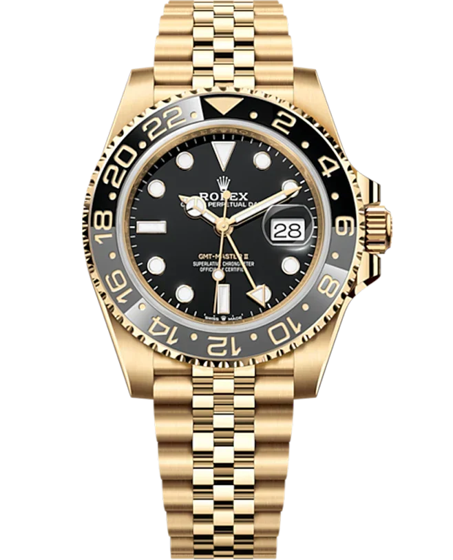 GMT-Masterll Oyster, 40 mm, yellow gold