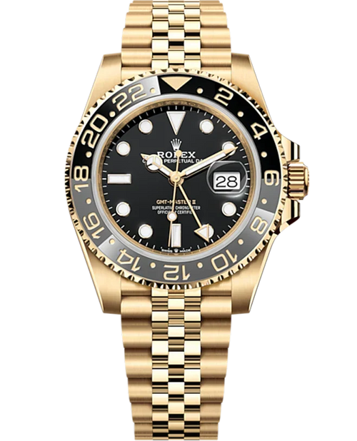 GMT-Masterll Oyster, 40 mm, yellow gold