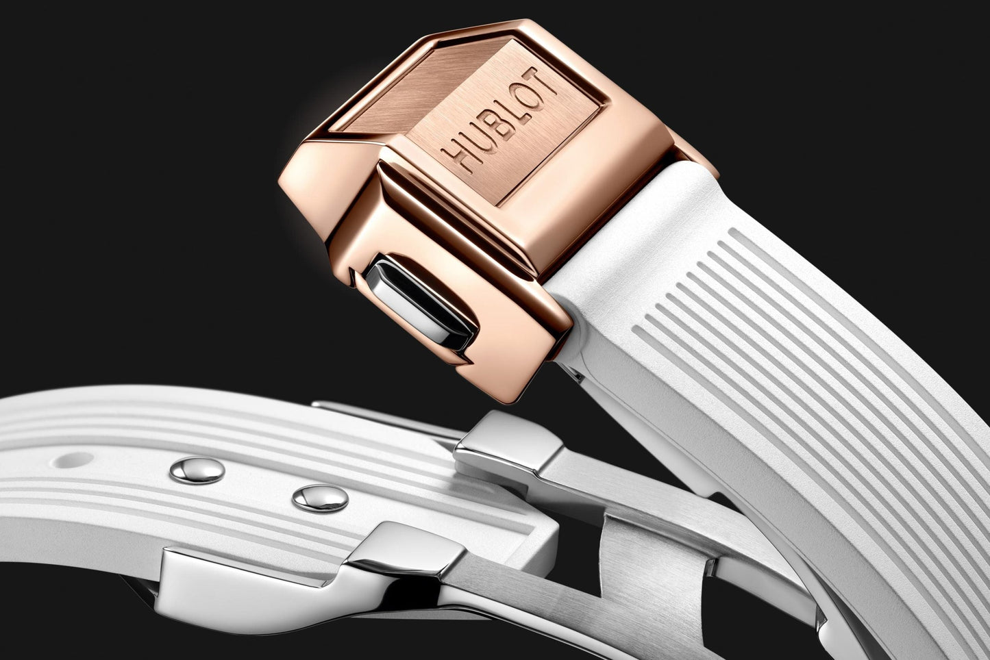 Hublot Big Bang ONE CLICK KING GOLD WHITE FULL PAVÃ‰ Ref# 485.OE.9000.RW.1604