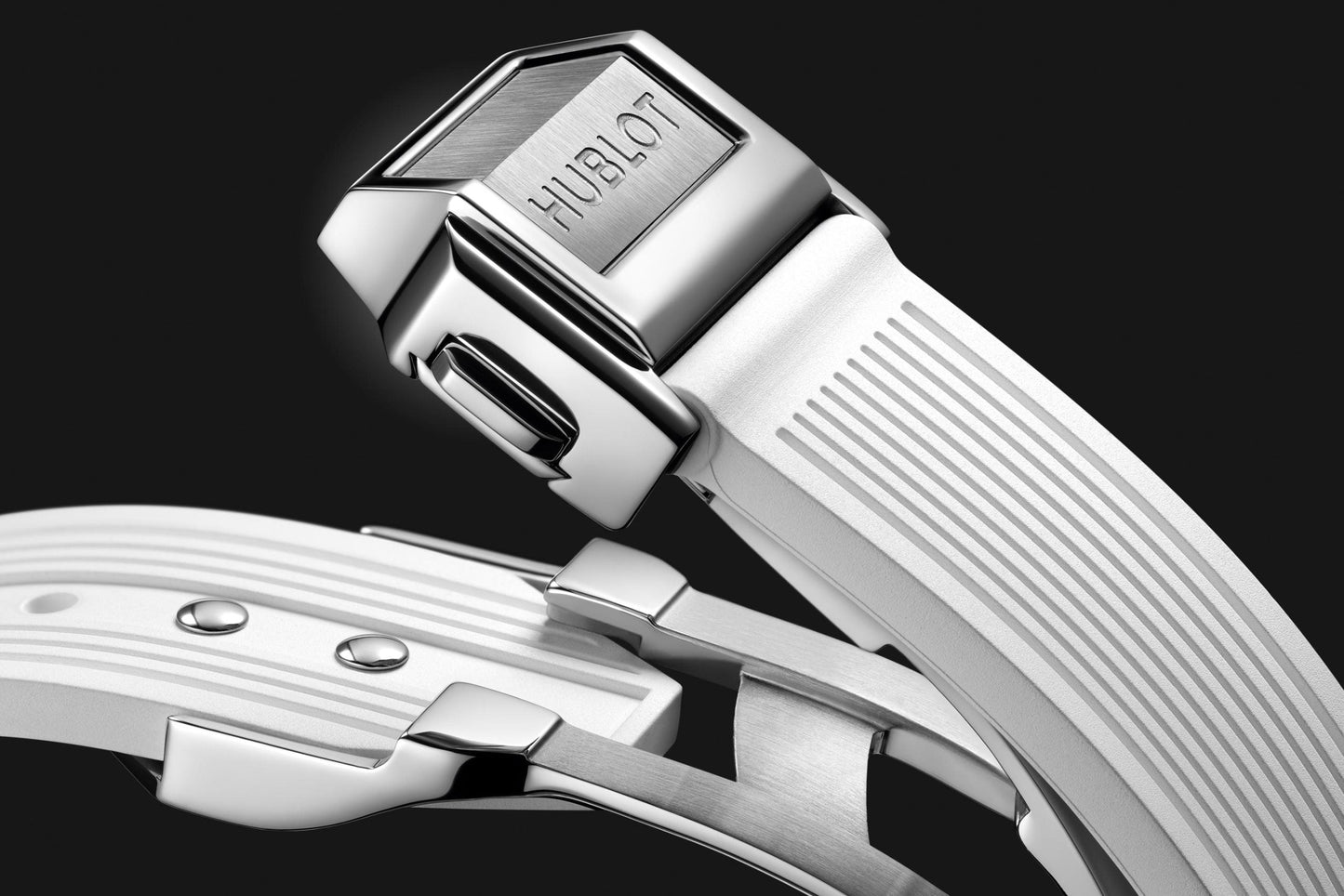 Hublot Big Bang ONE CLICK STEEL WHITE FULL PAVÃ‰ Ref# 485.SE.9000.RW.1604