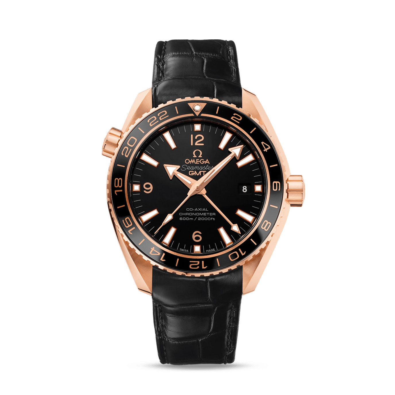 Omega Seamaster PLANET OCEAN 600M COâ€‘AXIAL MASTER CHRONOMETER GMT Ref# 232.63.44.22.01.001