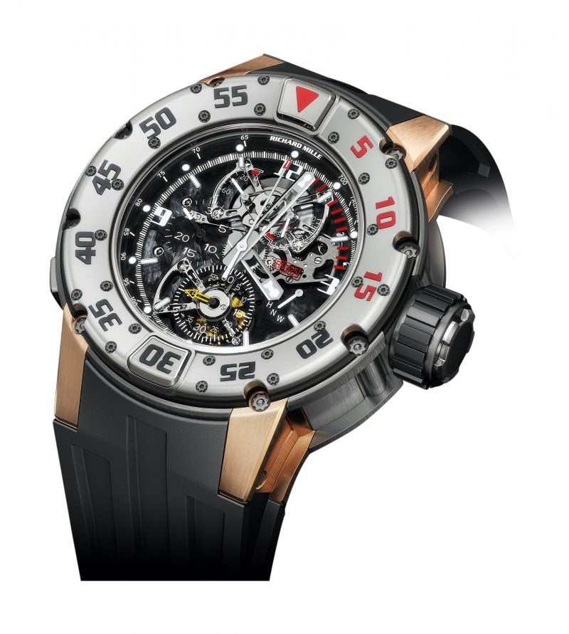 Richard Mille 025 Manual Winding Tourbillon Chronograph DiverÃ•s watch