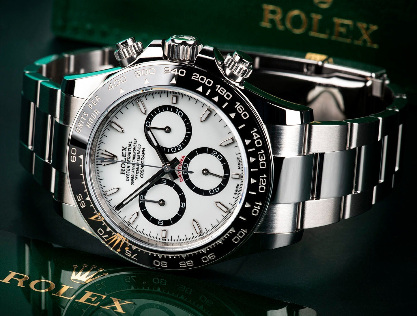 Cosmograph Daytona  Oyster, 40 mm, Oystersteel M116500LN-0001