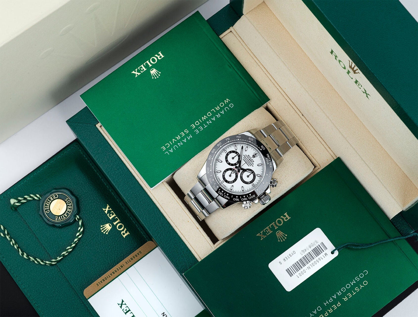 Cosmograph Daytona  Oyster, 40 mm, Oystersteel M116500LN-0001