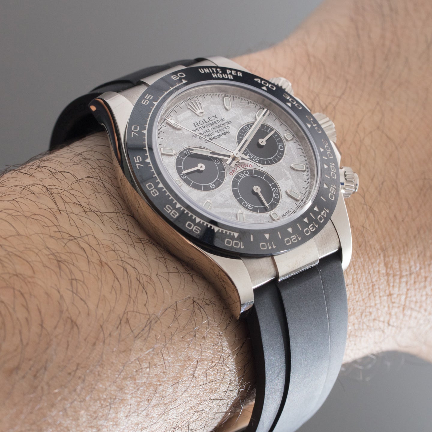 Cosmograph Daytona White Gold Meteorite 116519LN-0038