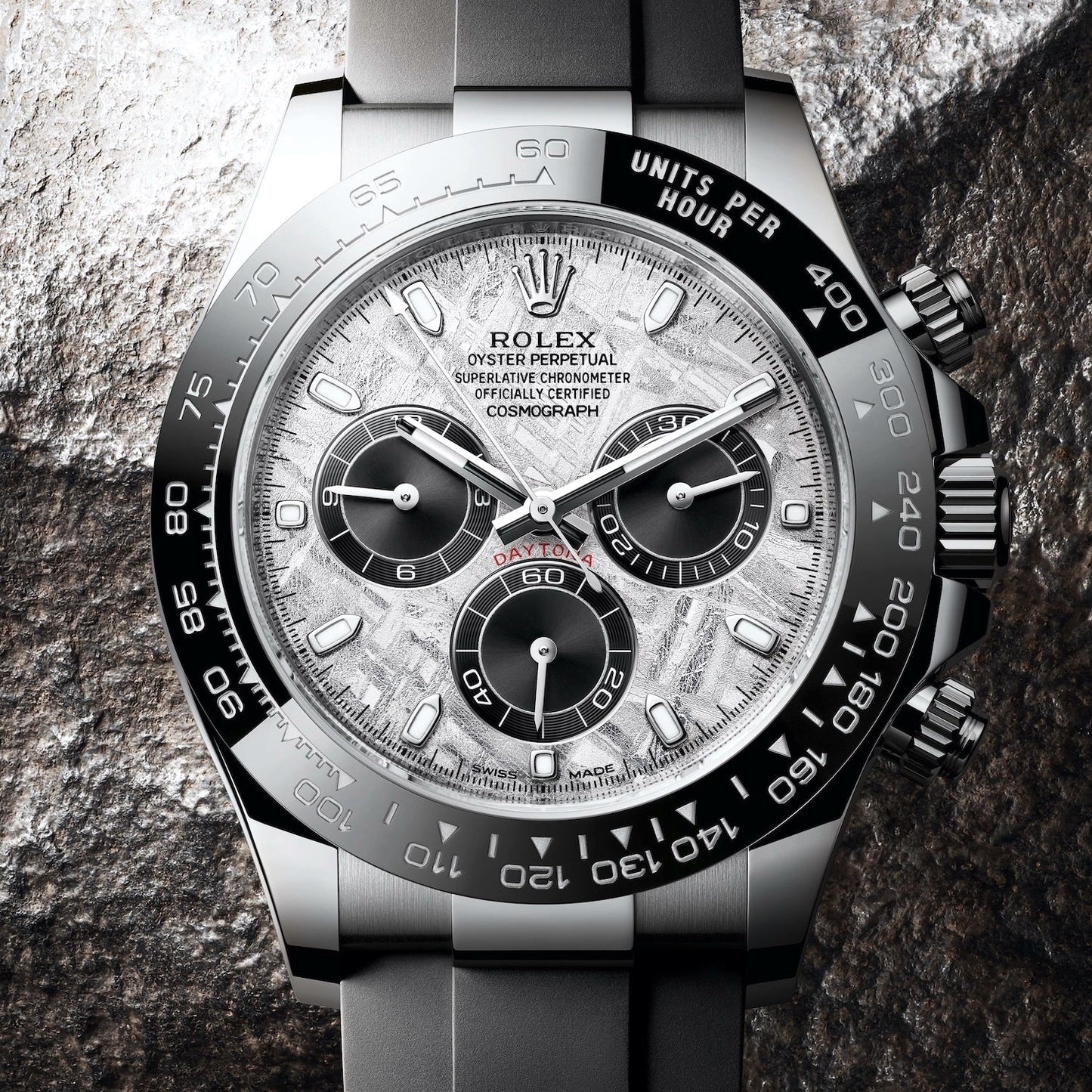 Cosmograph Daytona White Gold Meteorite 116519LN-0038