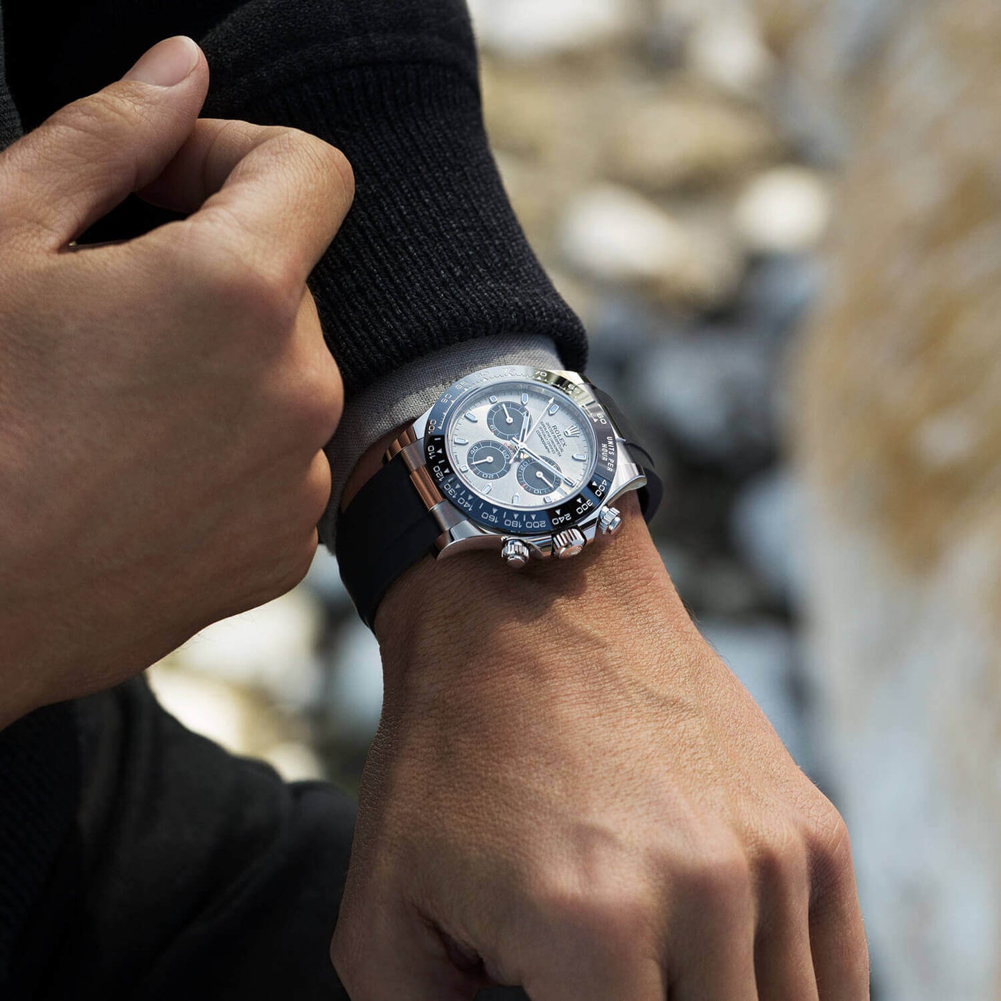 Cosmograph Daytona White Gold Meteorite 116519LN-0038