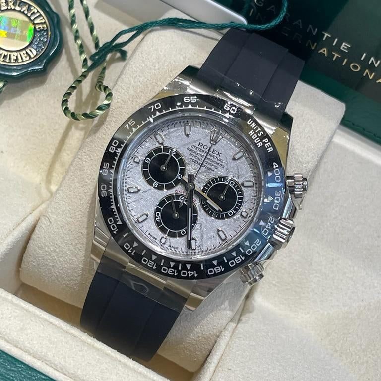 Cosmograph Daytona White Gold Meteorite 116519LN-0038