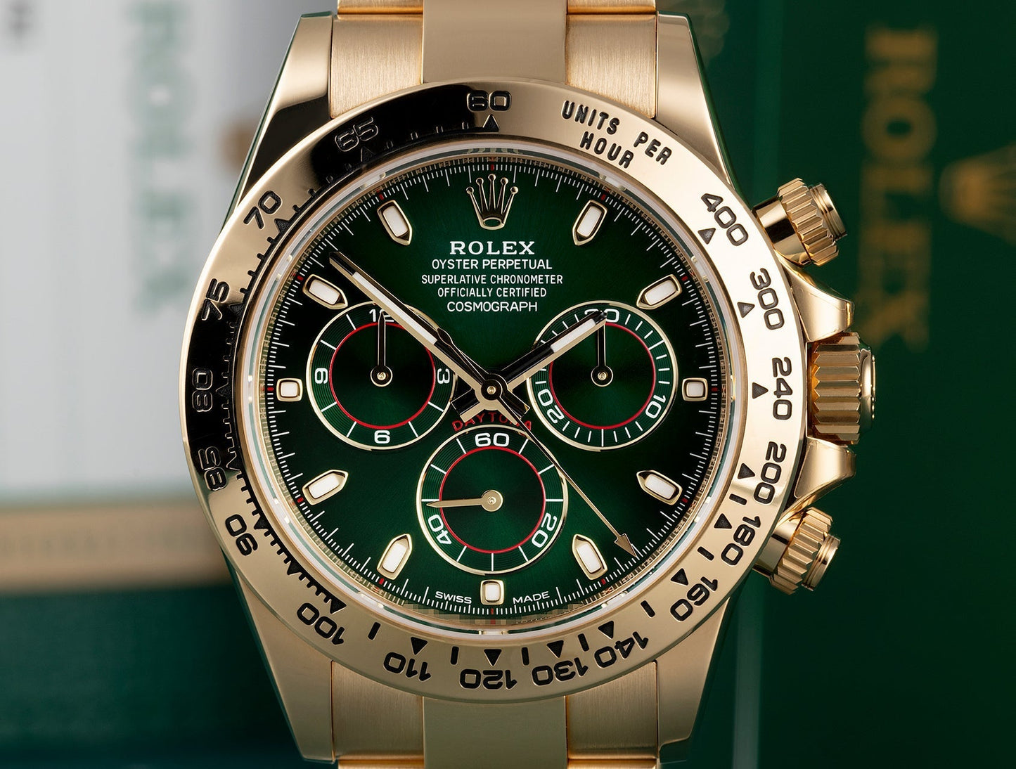 Cosmograph Daytona Yellow Gold 40mm Oyster 116508-0013