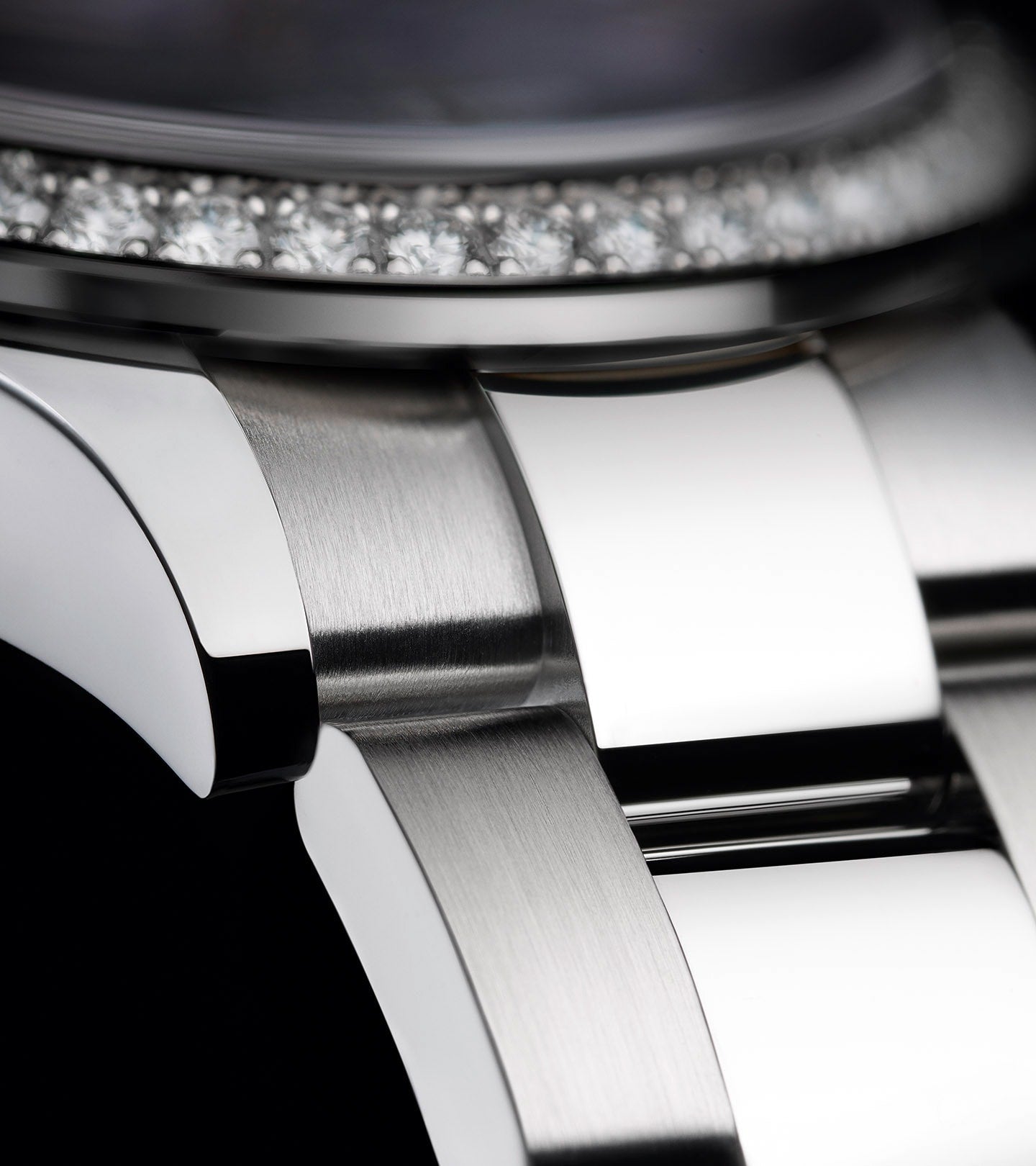 Datejust 31, Oystersteel, 18kt White Gold and diamonds, Ref# 278384RBR-0029
