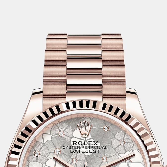 Datejust 31mm, 18k Everose Gold and Diamonds, Ref# 278275-0045