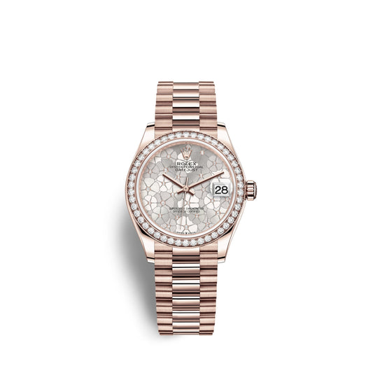 Datejust 31mm, 18k Everose Gold and Diamonds, Ref# 278285rbr-0036