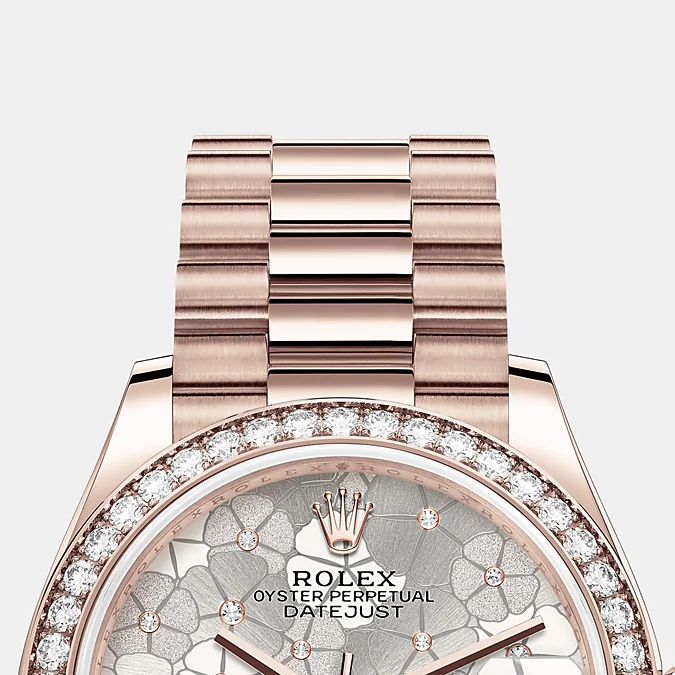 Datejust 31mm, 18k Everose Gold and Diamonds, Ref# 278285rbr-0036
