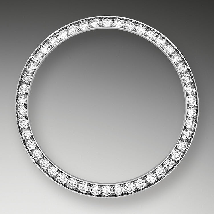 Datejust 31mm, 18k White Gold and Diamonds, Ref# 278289rbr-0025