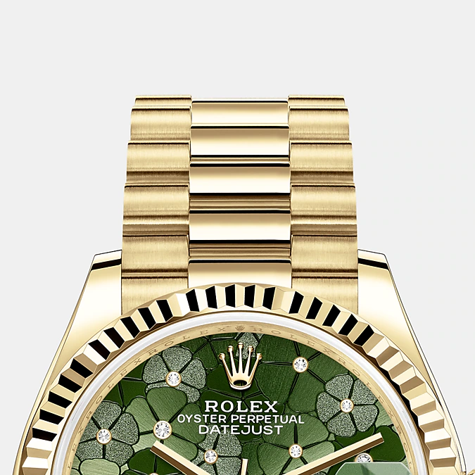 Datejust 31mm, 18k Yellow Gold and Diamonds, Ref# 278278-0046