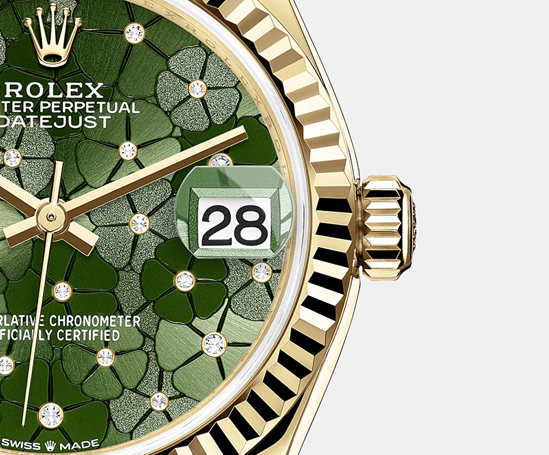 Datejust 31mm, 18k Yellow Gold and Diamonds, Ref# 278278-0046