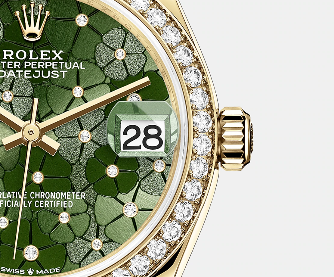 Datejust 31mm, 18k Yellow Gold and Diamonds, Ref# 278288rbr-0038