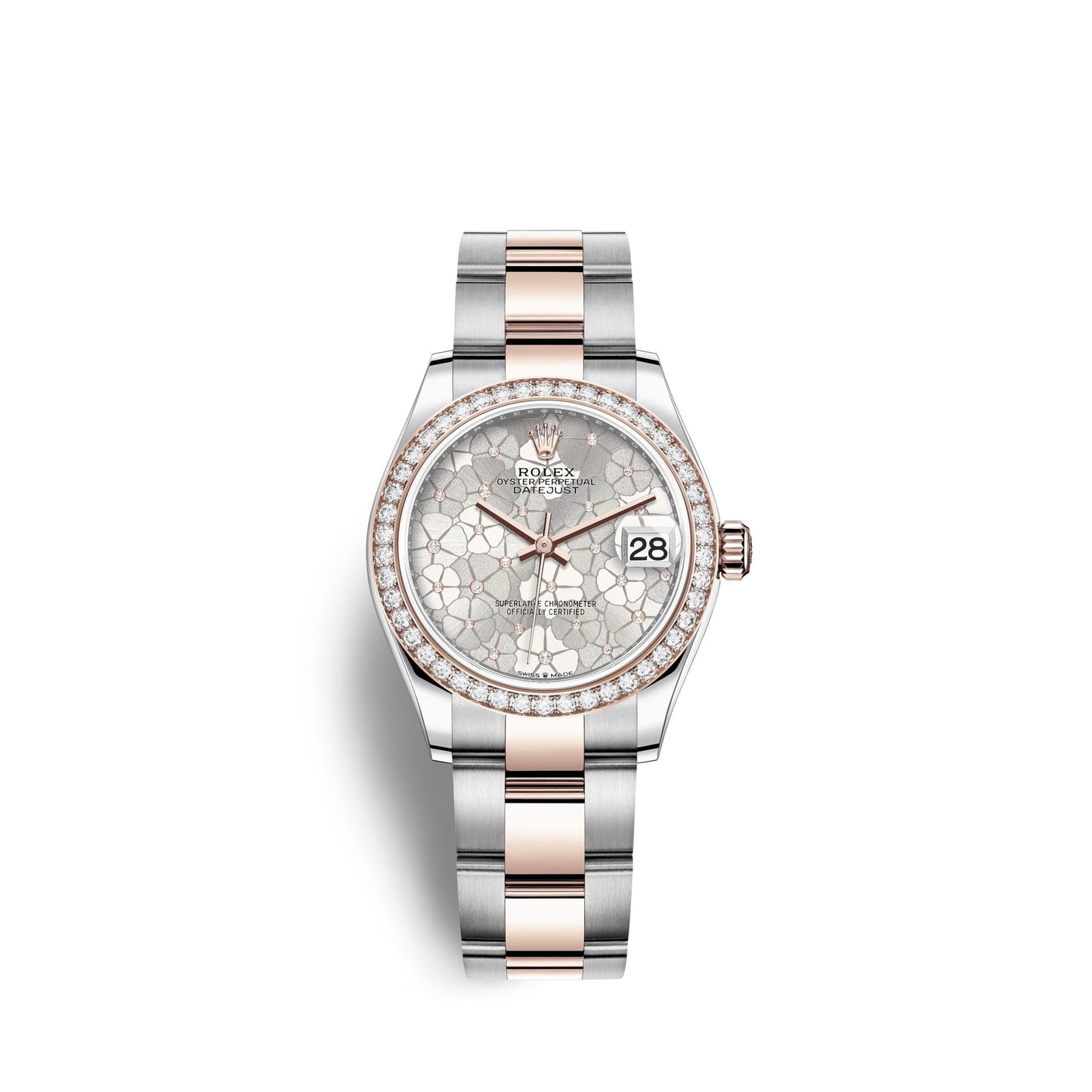 Datejust 31mm, Oystersteel and 18k Everose Gold, Ref# 278381rbr-0031