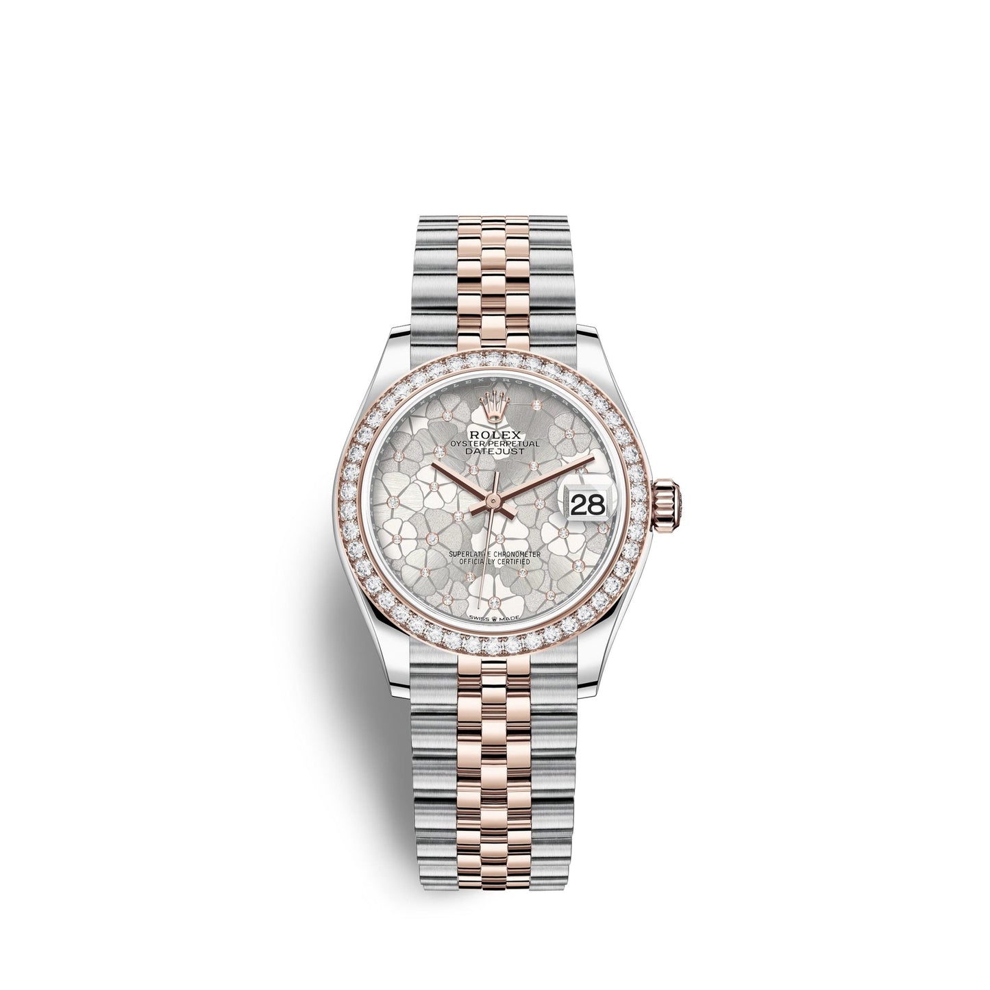 Datejust 31mm, Oystersteel and 18k Everose Gold, Ref# 278381rbr-0032
