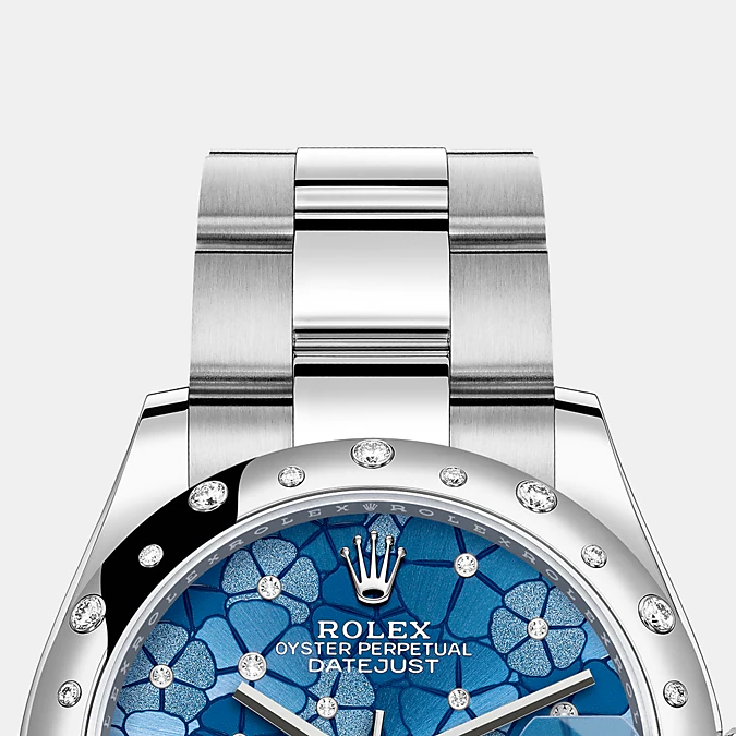 Datejust 31mm, Oystersteel and 18k White Gold with Diamonds, Ref# 278344rbr-0037