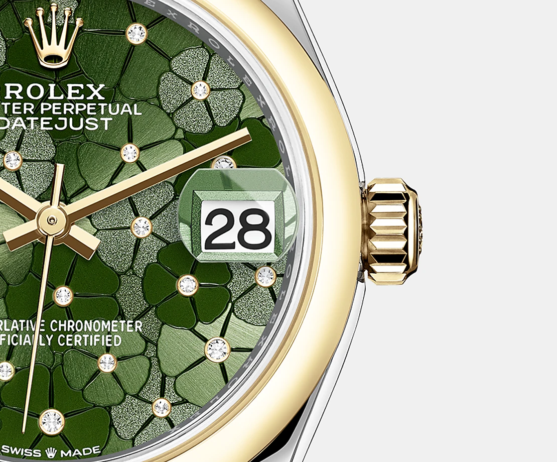 Datejust 31mm, Oystersteel and 18k Yellow Gold and Diamonds, Ref# 278243-0031