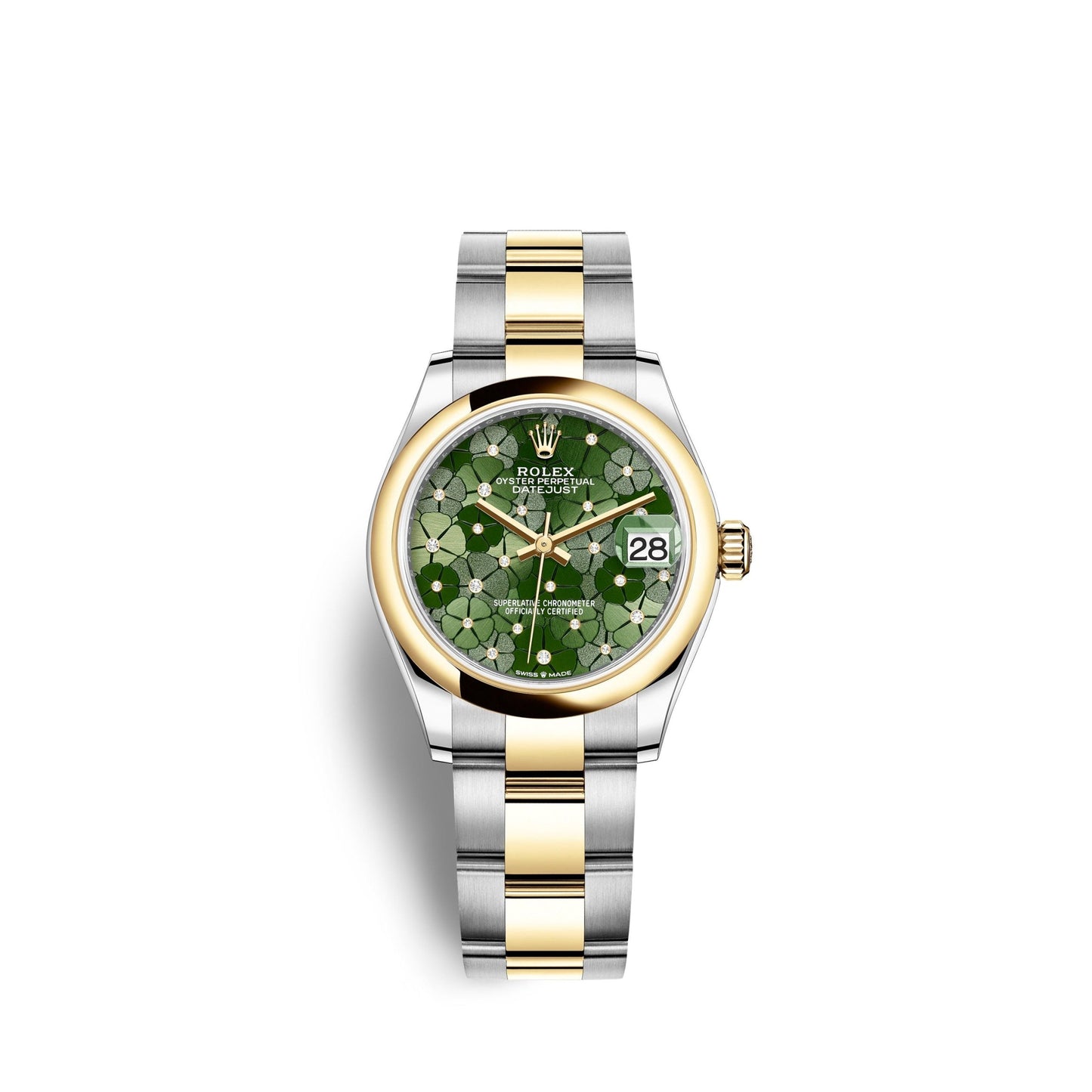 Datejust 31mm, Oystersteel and 18k Yellow Gold and Diamonds, Ref# 278243-0031