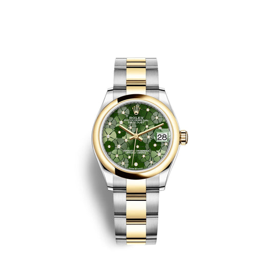 Datejust 31mm, Oystersteel and 18k Yellow Gold and Diamonds, Ref# 278243-0031
